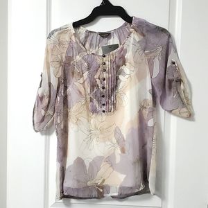 Denver Hayes sheer blouse